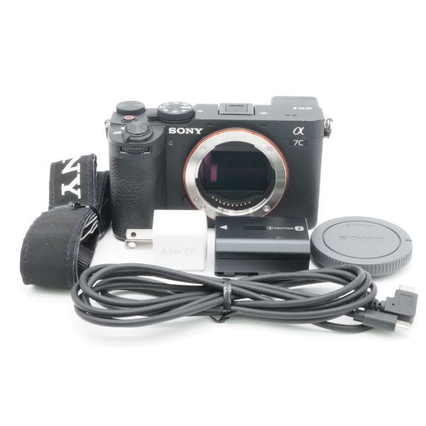 ショット数269回!!■ほぼ新品■ SONY α7C II ボディ ブラック [ILCE-7CM2 B]