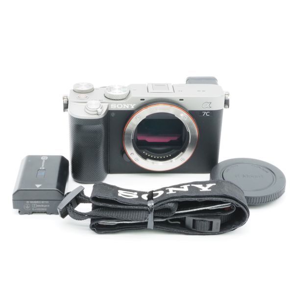 ショット数4807回!!■極上品■ SONY α7C ボディ シルバー [ILCE-7C S]