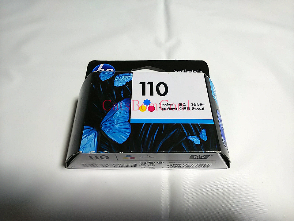 ○純正 インク hp110 3色カラー 計1個 2011期限 [未開封] ヒューレットパッカード インクカートリッジ
