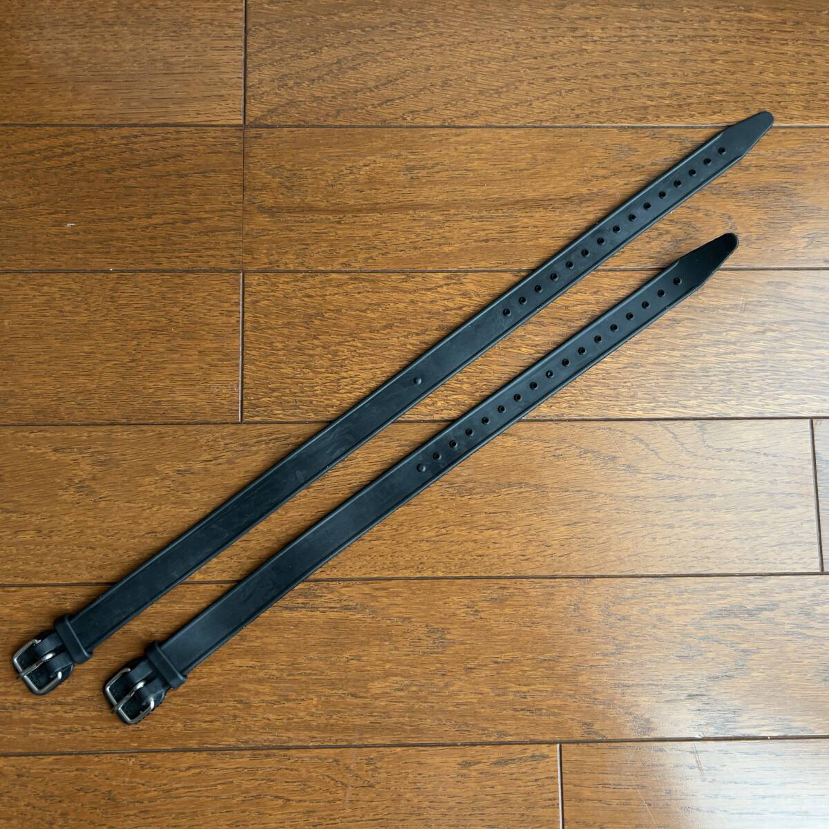 SIGALSUB(シーガルサブ)ダイバーズナイフ用ストラップ(ペア) ゴム製ベルト★素潜り手銛魚突き