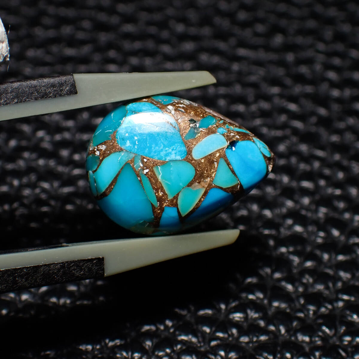 天然石 コッパーターコイズ 鉱物標本 1 ターコイズ トルコ石 水晶 原石 結晶 ハンドメイド 素材 アクセサリー 天然 自然 パワーストーン