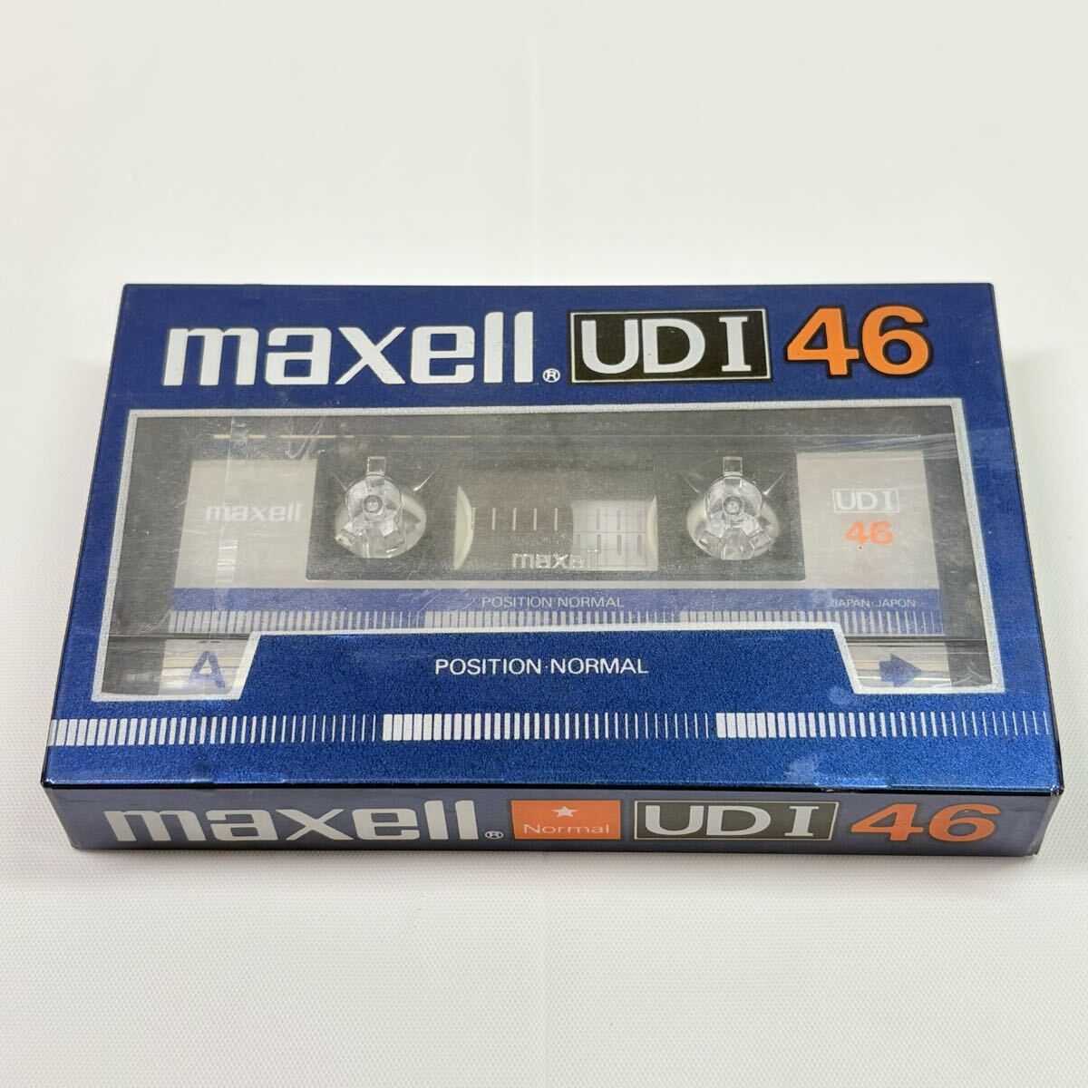 未開封品　maxell UDI 46 カセットテープ マクセル　 記録媒体　レトロ　当時物