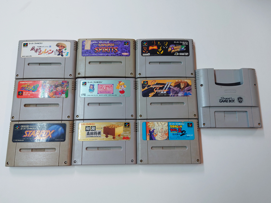 SFC スーパーファミコン ソフト 10本セットまとめ ジャンク 風来のシレン ボンバーマン スターフォックス ドラゴンボール アンジェリーク他