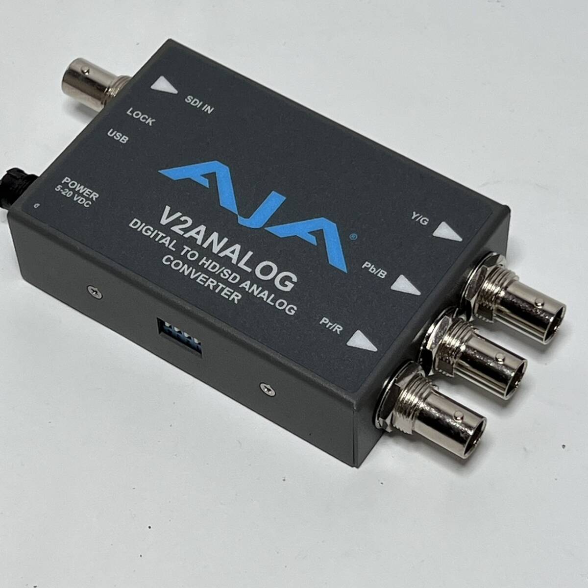 AJA Mini-Converter / V2ANALOG DIGITAL to HD/SD アナログコンバーター ★775