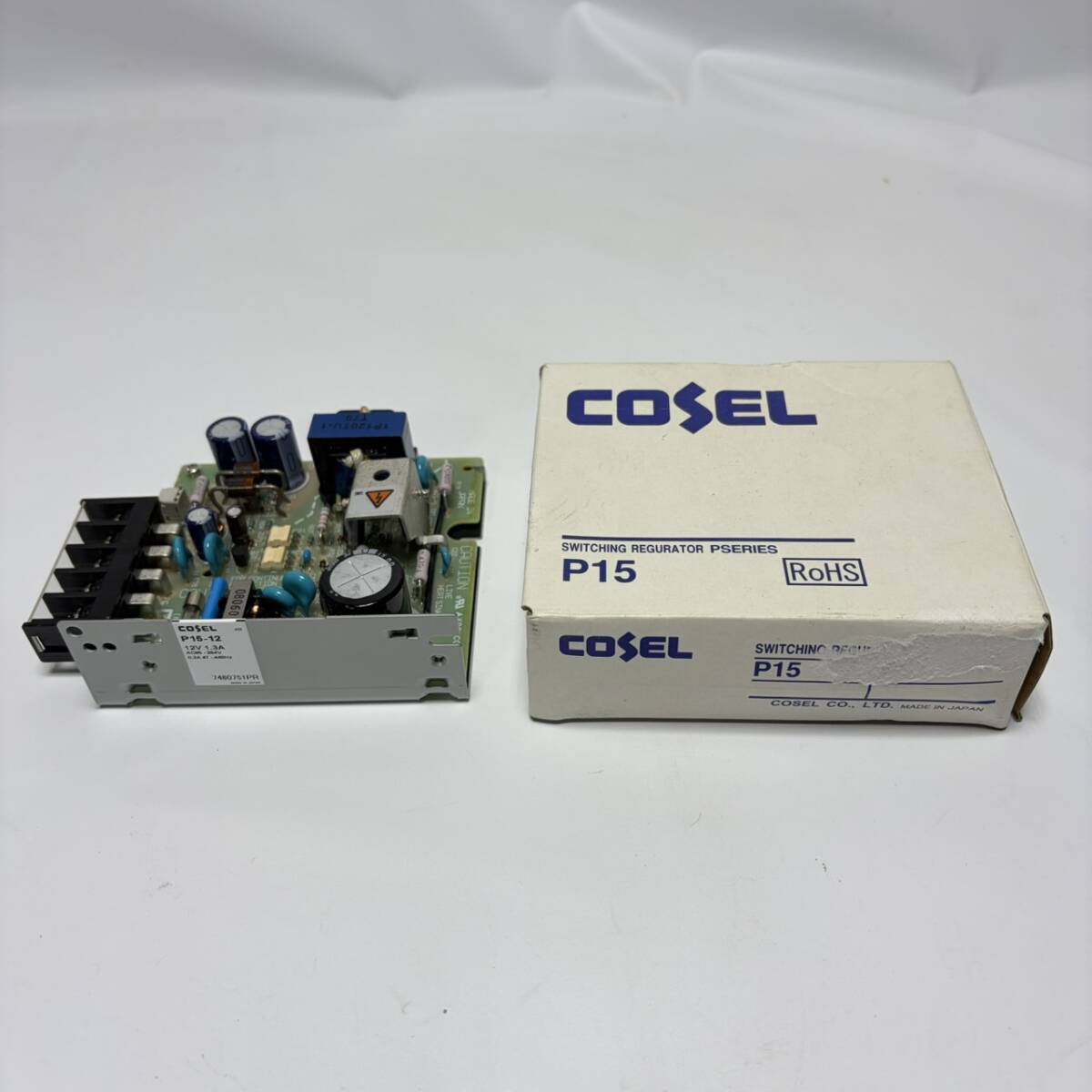 COSEL PowerSupply P Series P15-12 元箱有り ノーチェック ★782