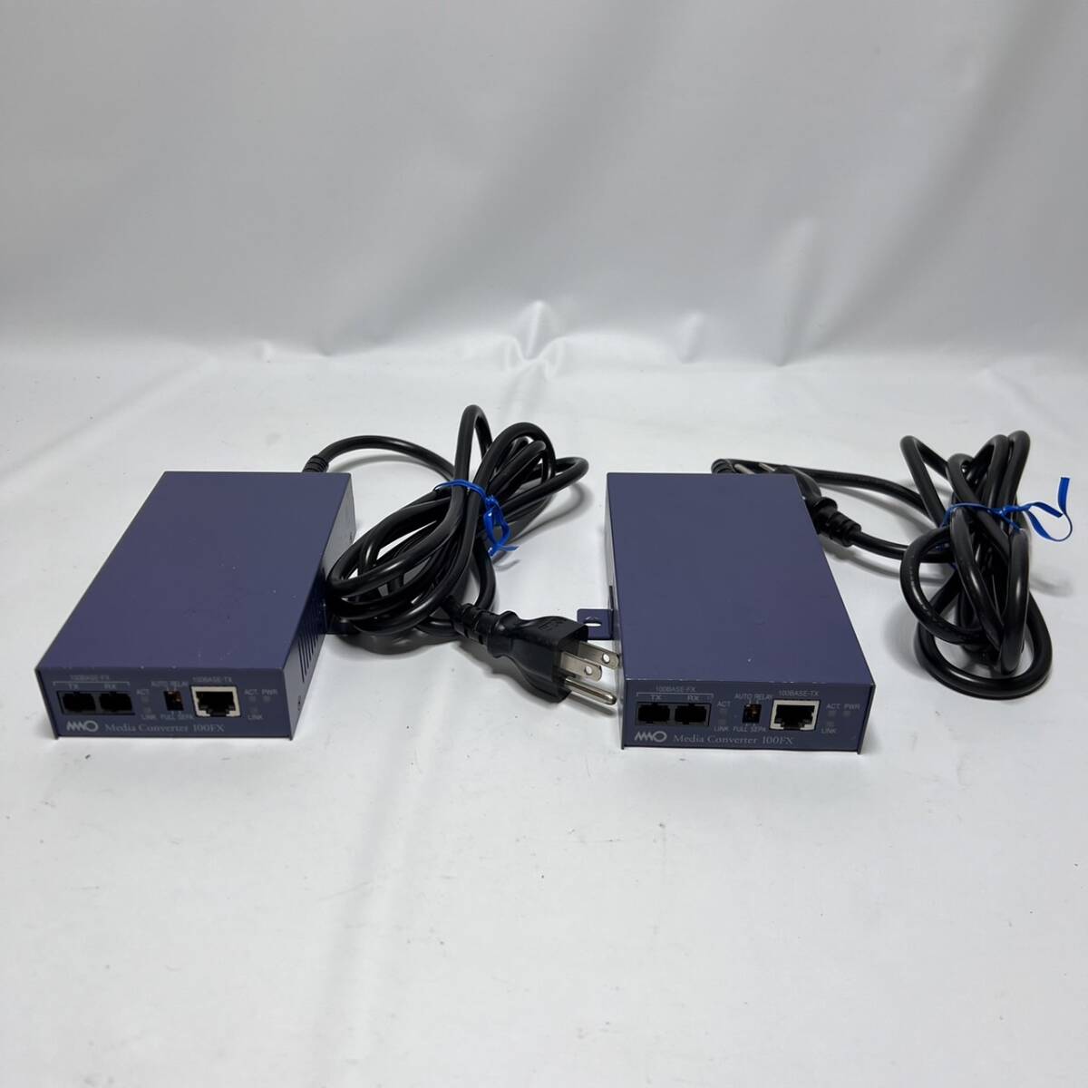 Converter 100FX MN61202K メディアコンバーター 2台 ★789