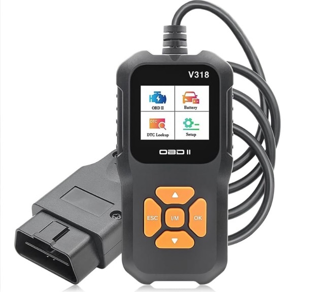 OBD2 故障診断機 車 日本語対応 スキャンツール コードスキャナー 自動車 obd2 操作簡単 OBDII自動車診断