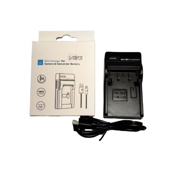 送料無料 オリンパス Li-10B Li-12B Li10B X-1 X2 X3 X-500 FE-200 X-500 AZ-1 C-470 D-590 DB-L10 C-470 互換 USB 充電器