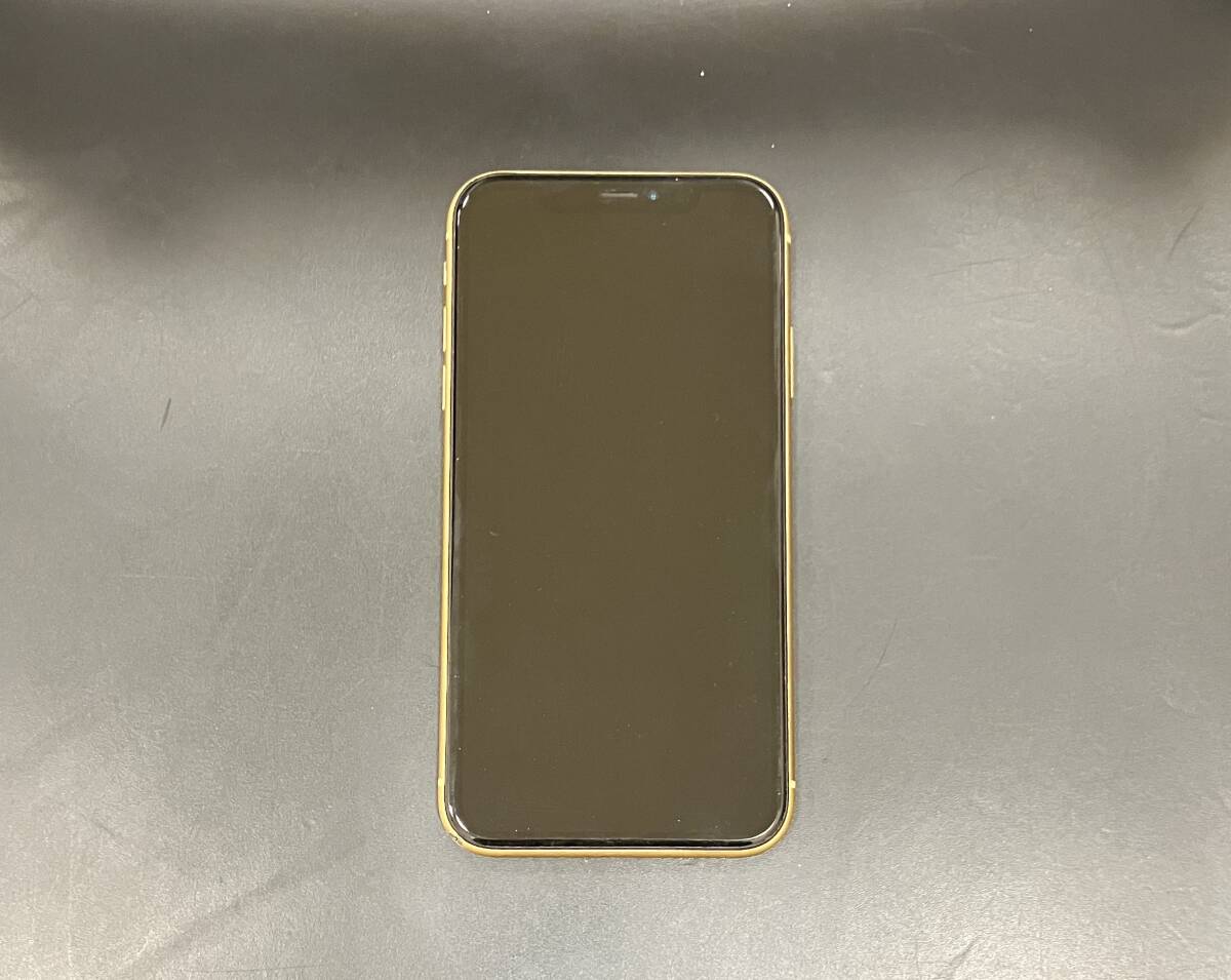 Apple iPhoneXR 64GB Yellow A2106 MT082J/A バッテリ81% ■SIMフリー 利用制限○