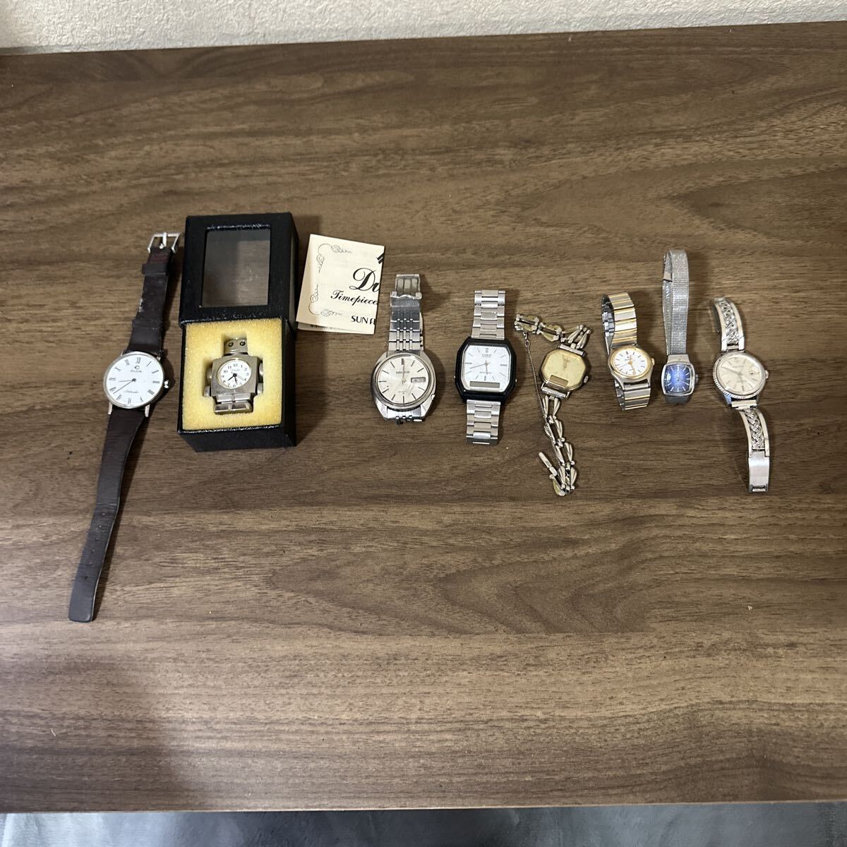 9 未検品　動作未確認　ジャンク　時計　8点　まとめ　売り セイコー SEIKO カシオ CASIO