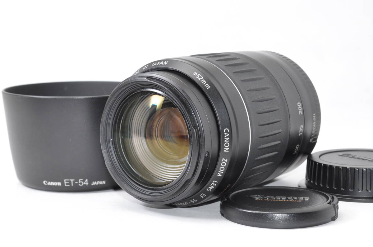 ☆美品☆ キャノン CANON EF 55-200mm F4.5-5.6 Ⅱ USM ♯A8140