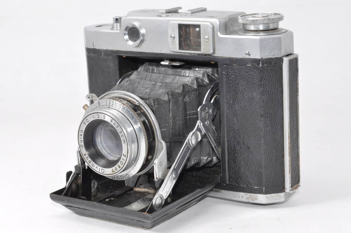 貴重なカメラ マミヤ MAMIYA-6 蛇腹カメラ ♯A8135