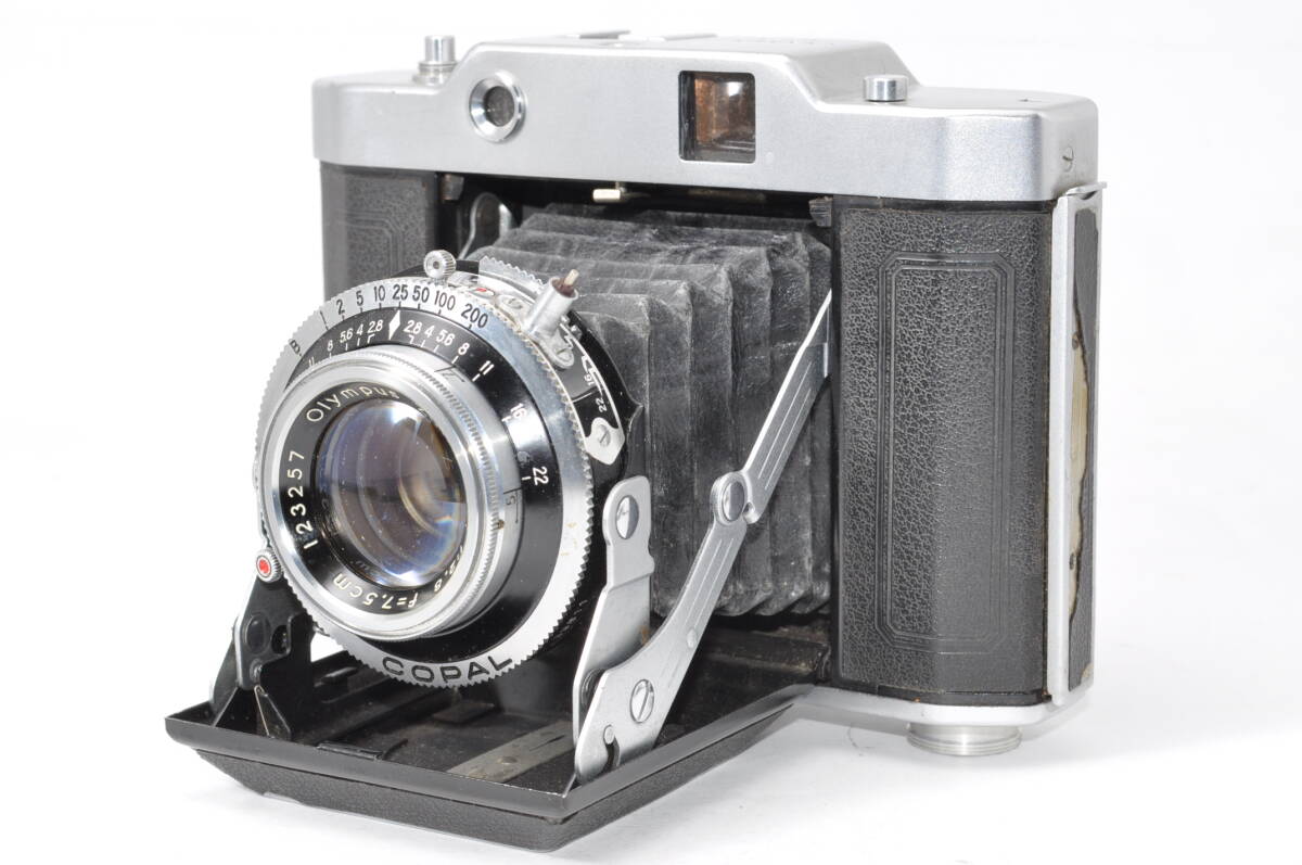 稀少品 オリンパス OLYMPUS SIX 蛇腹カメラ ♯A8189