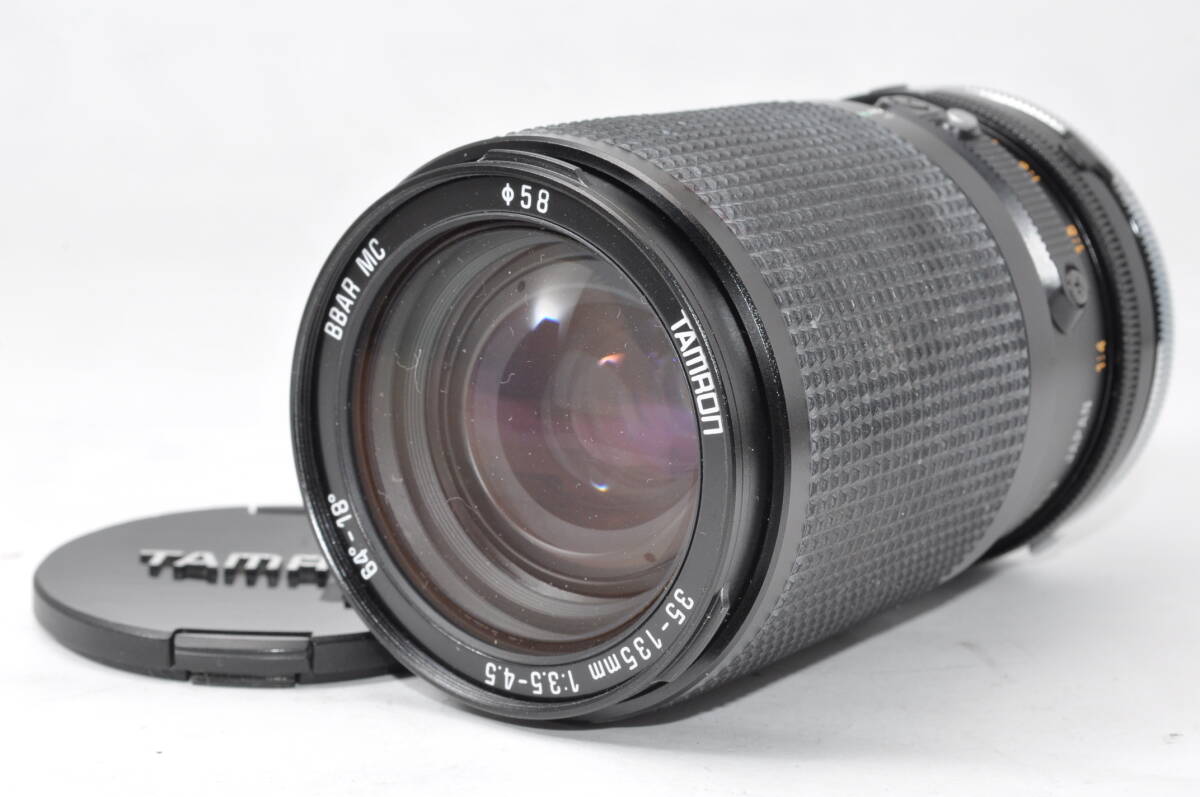 貴重品 タムロン TAMRON 35-135mm F3.5-4.5 BBAR MC ヤシカ・コンタックスマウント ♯A8191