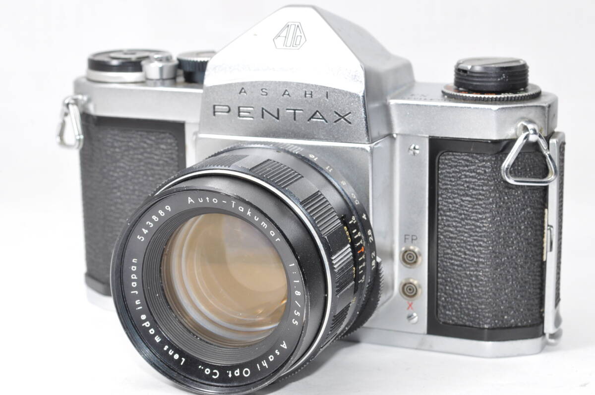 ジャンク品 ペンタックス PENTAX S3 Auto-Takumar 55mm F1.8 ♯A8236