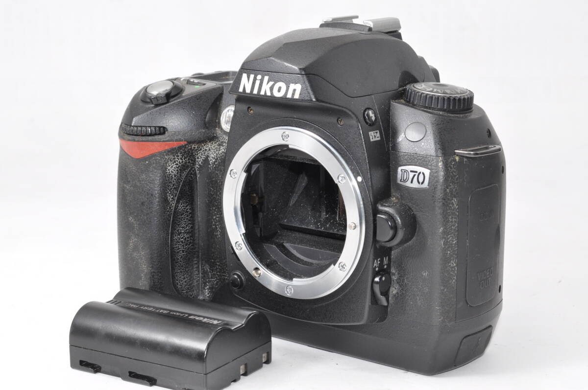 ジャンク品 ニコン Nikon D70 ボディ ♯A8055