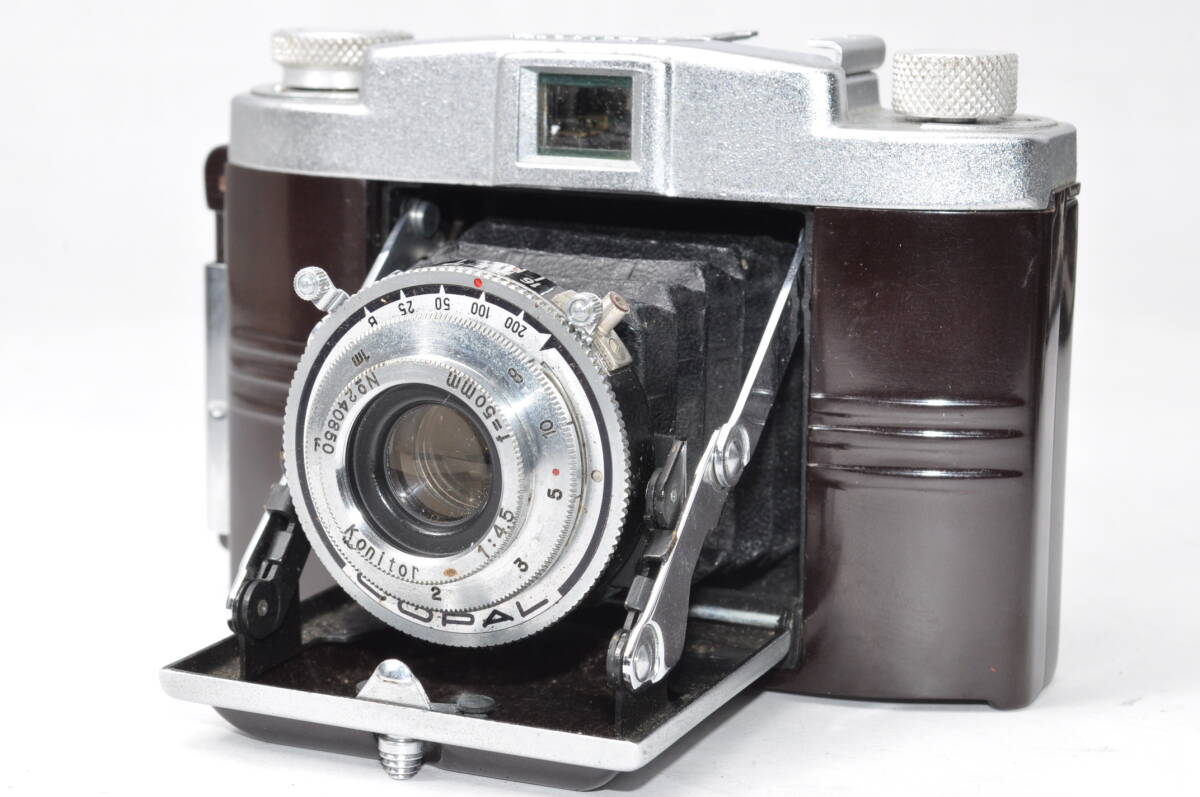 現状品 Konishiroku コニレット Konilette Konitor 55mm F3.5 ♯A8250