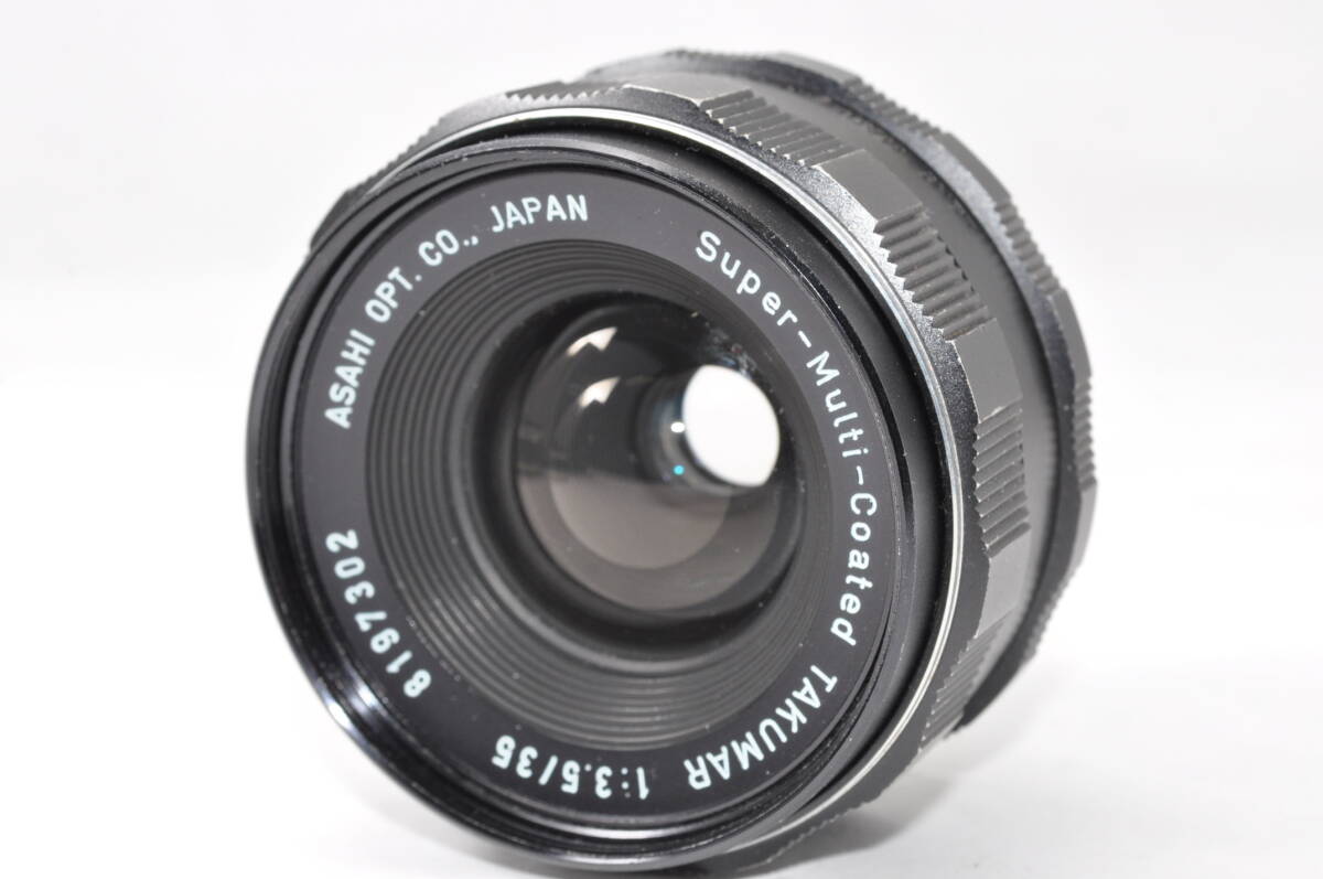 少々ジャンク ペンタックス PENTAX Super-Multi-Coated TAKUMAR 35mm F3.5 ♯A8255