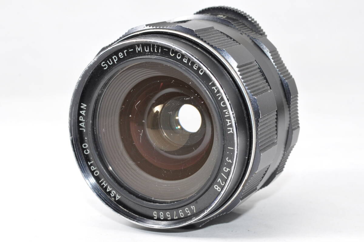 ジャンク扱い ペンタックス PENTAX Super-Multi-Coated TAKUMAR 28mm F3.5 ♯A8259