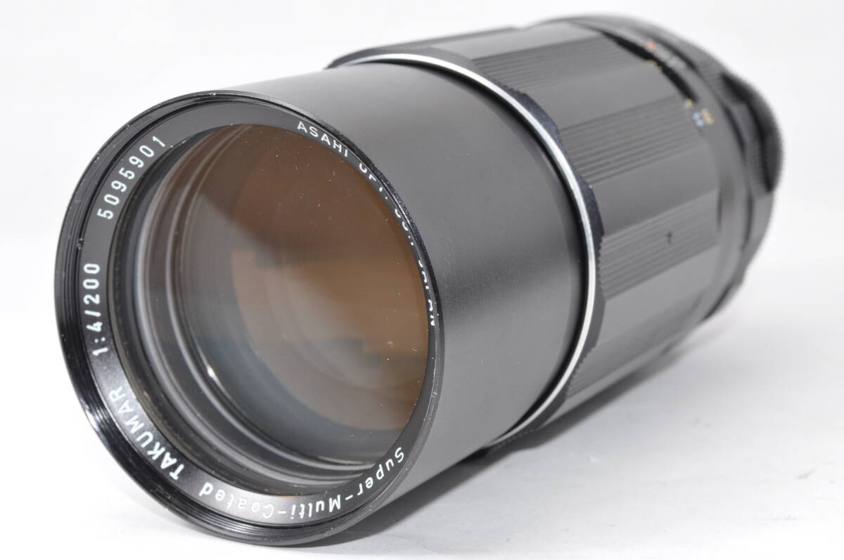 ジャンク扱い ペンタックス PENTAX Super-Multi-Coated TAKUMAR 200mm F4 ♯A8258