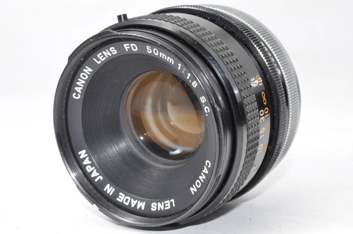並品 キャノン CANON FD 50mm F1.8 S.C. ♯A8264
