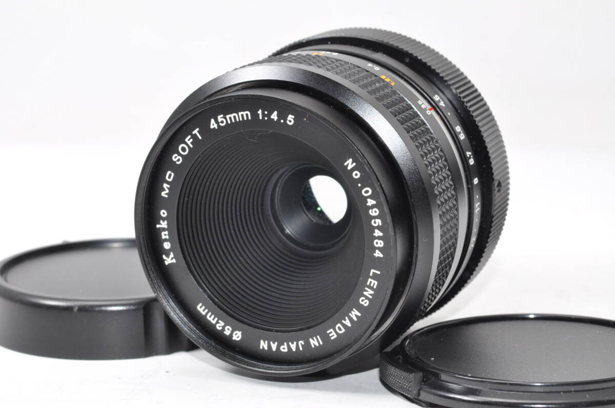 稀少レンズ ケンコー Kenko MC SOFT 45mm 4.5 Nikonマウント ♯A994