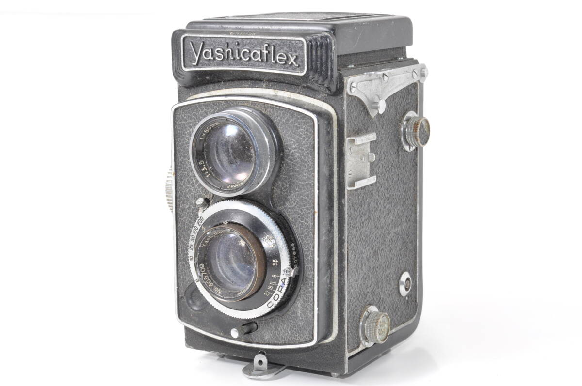 ジャンク品 ヤシカフレックス Yashicaflex 二眼レフカメラ ♯A8279