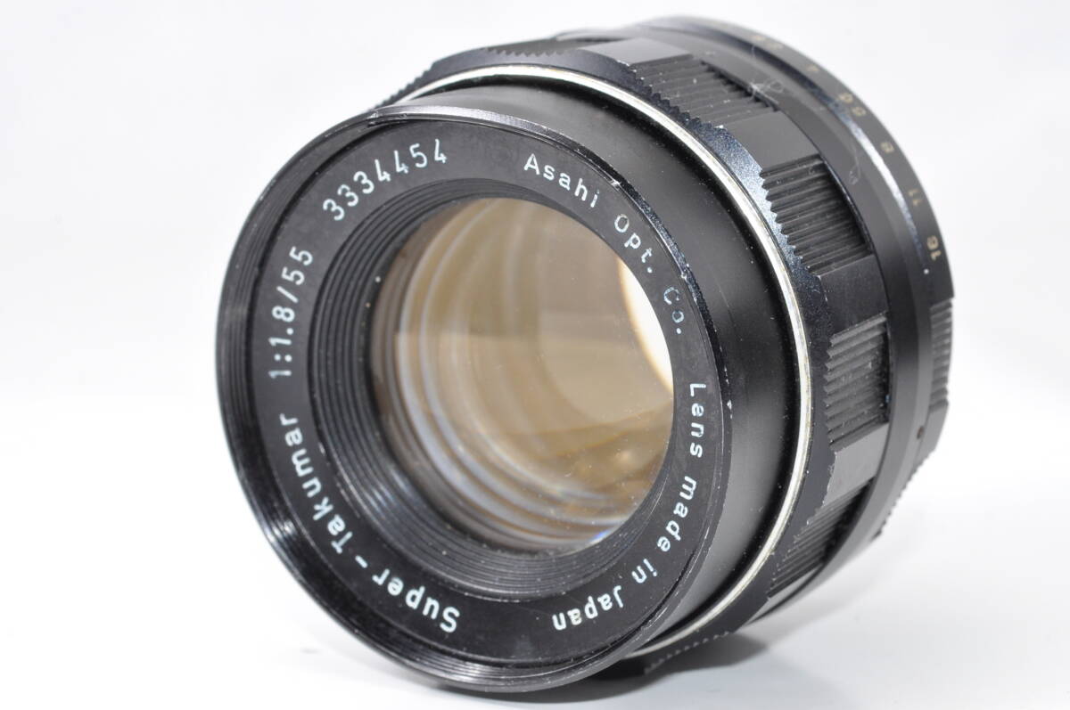 やや難あり品 ペンタックス PENTAX Super-Takumar 55mm F1.8 ♯A8281