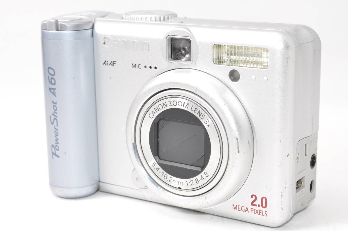 ジャンク扱い キャノン CANON PowerShot A60 シルバー ♯A8290