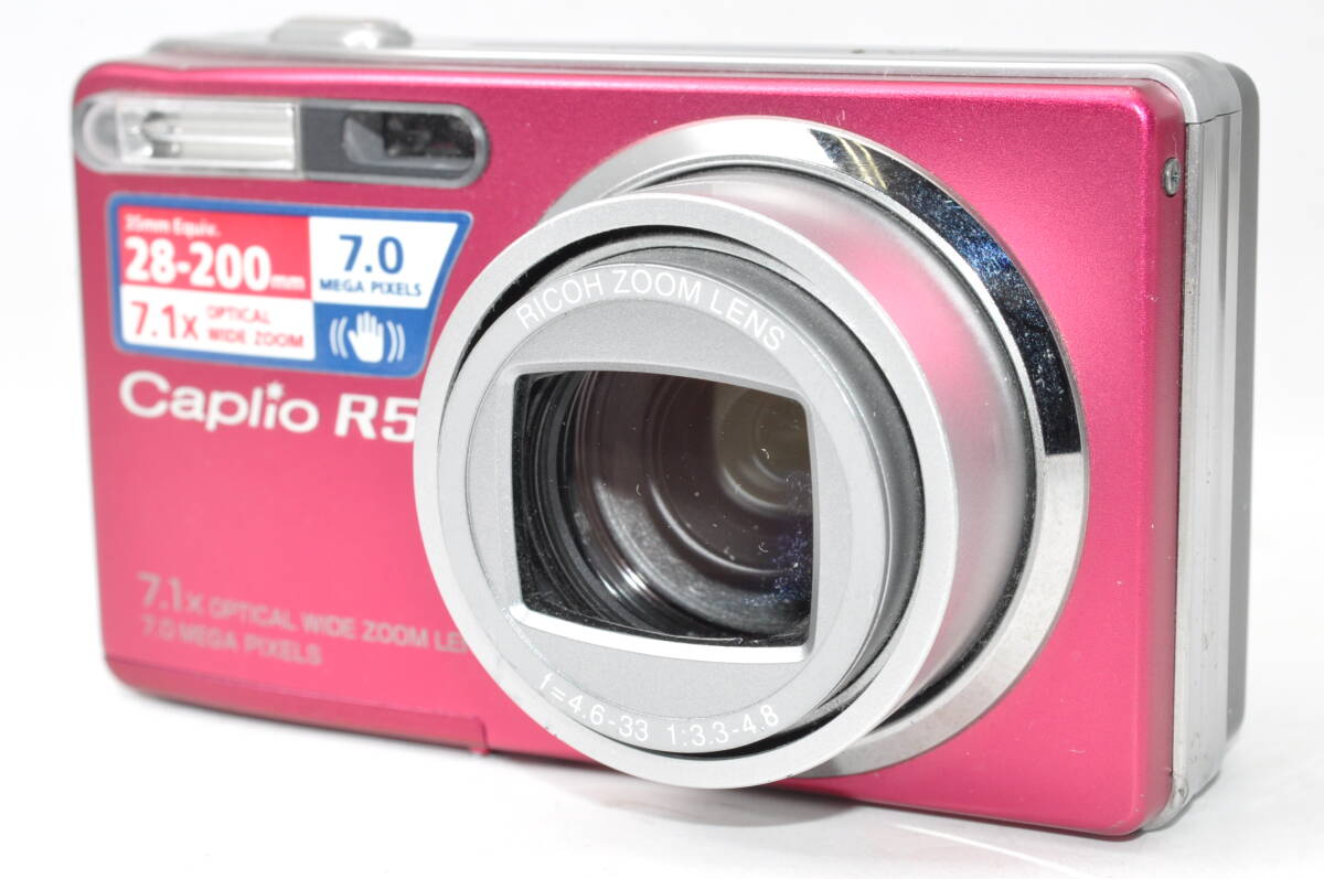 ジャンク扱い リコー RICOH Caplio R5 レッド ♯A8294