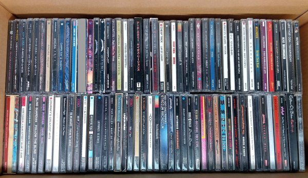 1円スタート !! 洋楽 CD メタル ハードロック 中心 セット 大量 まとめ売り 処分品 中身検品済み