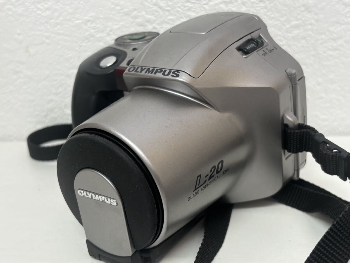 ★【売り切り】OLYMPUS L-20 オリンパス 28-110mm 4倍ズーム フィルム一眼レフカメラ 純正レンズキャップ付 現状品