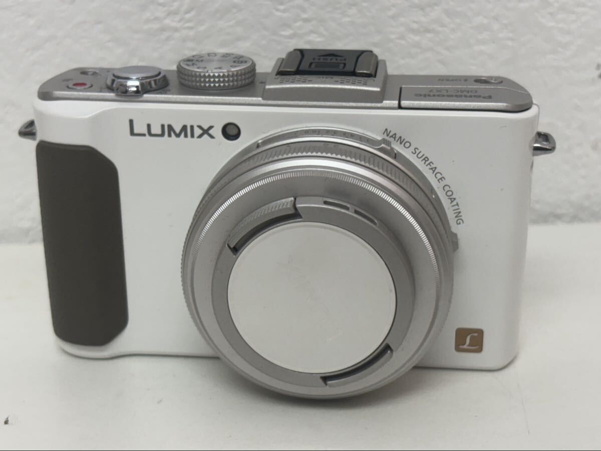★【売り切り】Panasonic パナソニック　LUMIX DMC-LX7 ホワイト パナソニック ルミックス デジタルカメラ　現状品