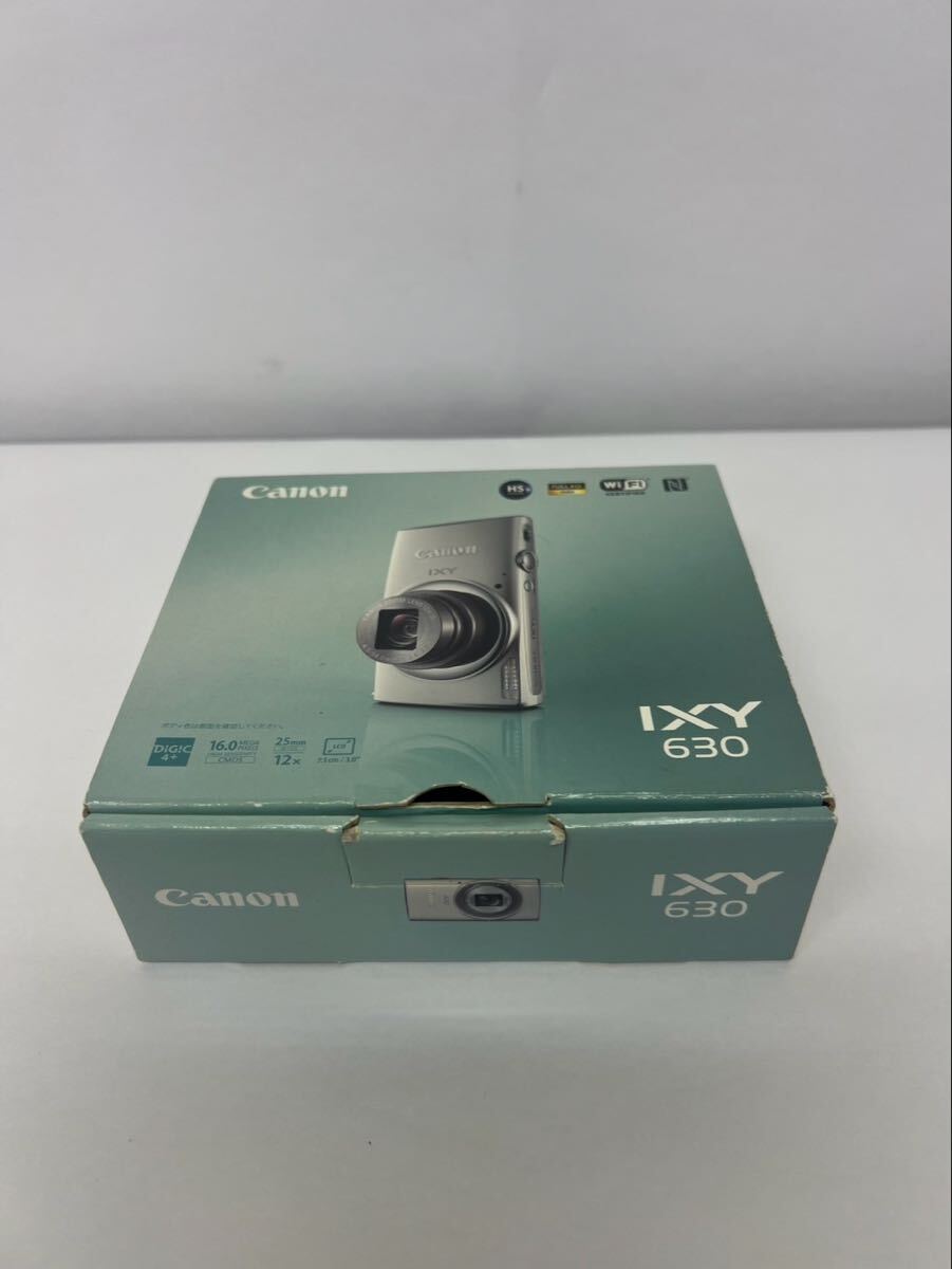 ★売り切り　Canon IXY 630 シルバー 光学12倍ズーム Wi-Fi搭載 動カメラ　デジカメ　付属品完備 デジカメ キヤノン　現状品