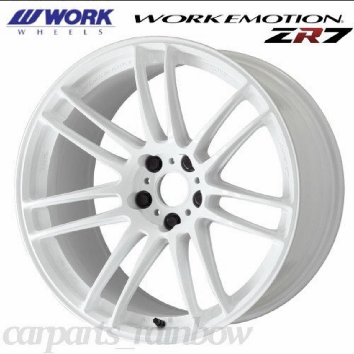 WORK エモーション　ZR7 １９インチ　１０、５J ＋３２　１１４、３/５穴　新品ホイール４本！ 激安新品　4本セット価額！