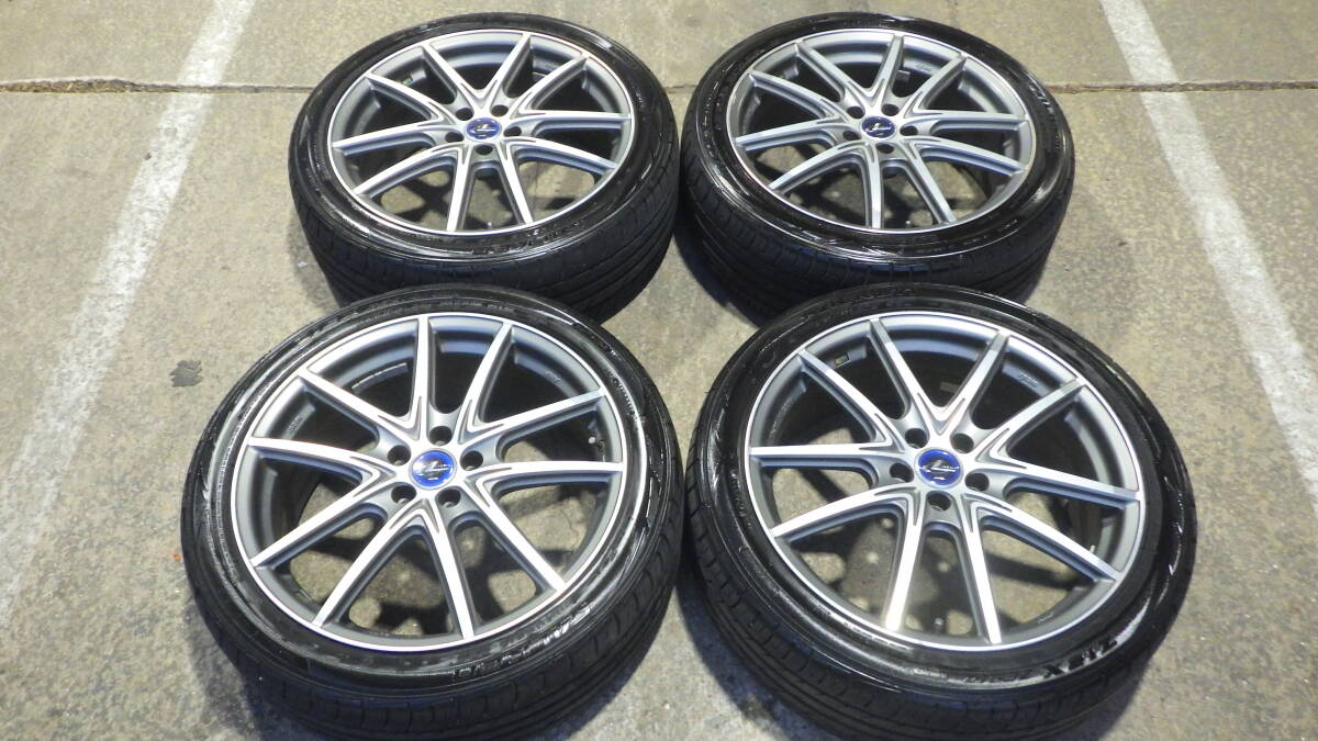 ウェッズ　レオニス　ナヴィア　０１　ネクスト　１８インチ　７J＋４７　１００／５穴　！！　プリウス、カルディナ、８６他