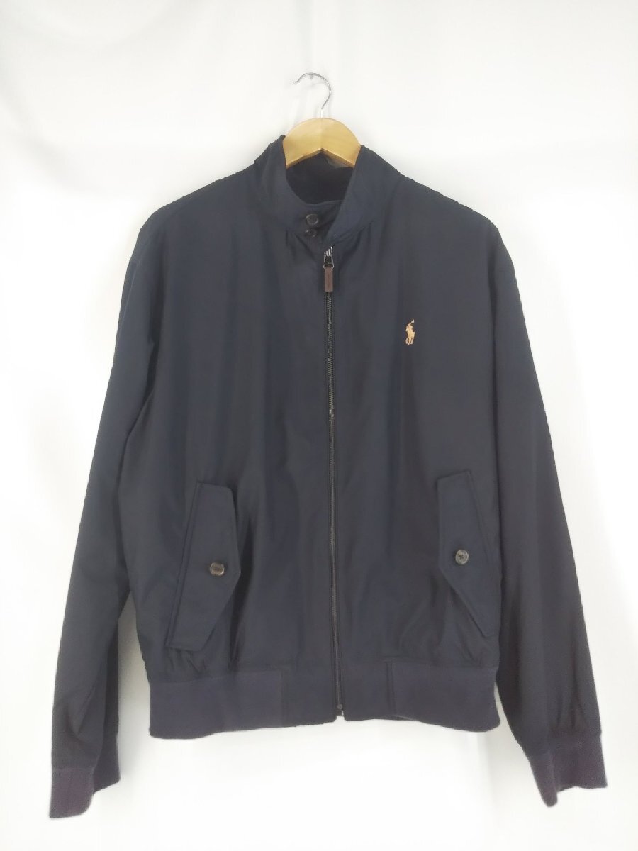 ポロ ラルフローレン POLO RALPH LAUREN スイングトップ ブルゾン ジャケット ポニー刺繍 M 紺