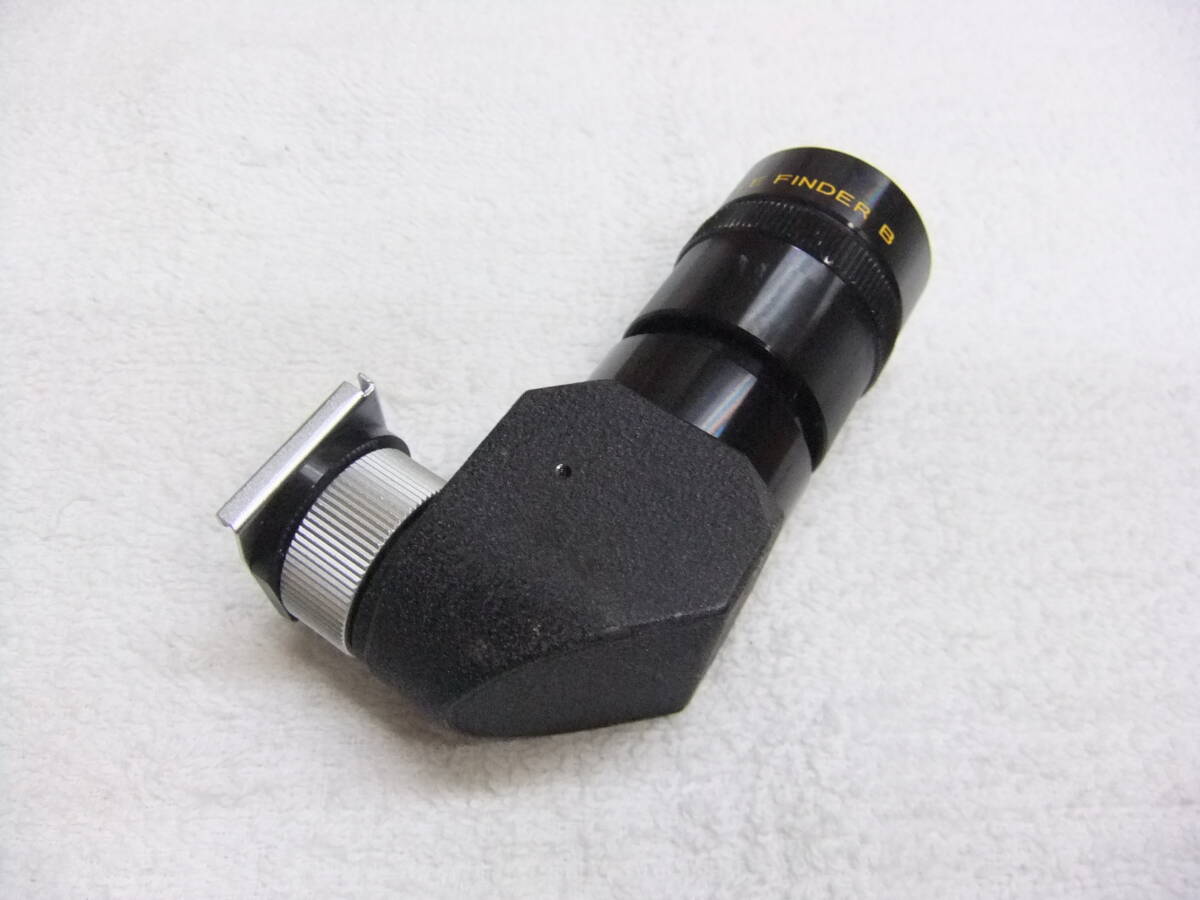 CANON キヤノン アングルファインダー B Canon ANGLE FINDER B フィルムの Aシリーズ F-1などの丸窓 EOS機種に装着可能 送料390円