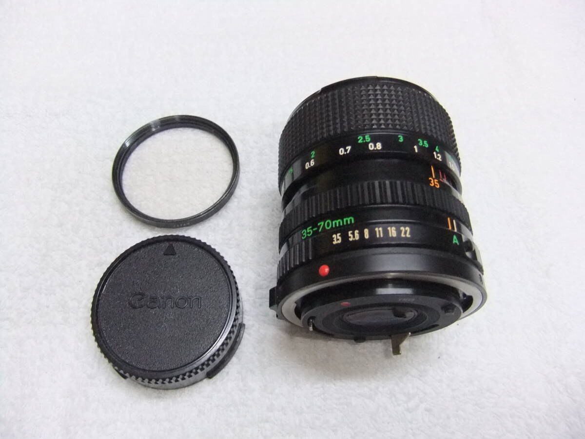 に31Ｇ CANON キヤノン NEW FD 35-70ｍｍ F3.5-4.5 レンズ MF フィルター付 わけあり