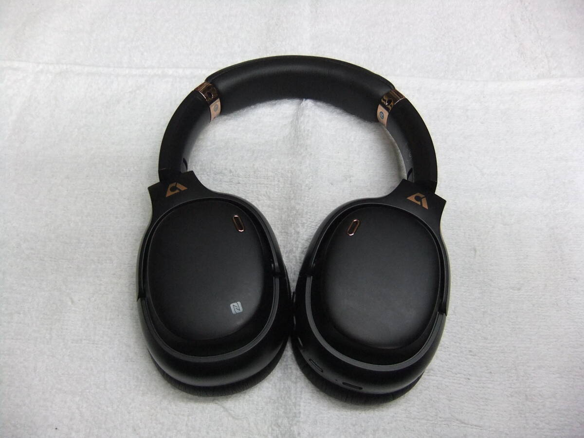 と18X Ankbit アンクビット ワイヤレス ヘッドホン E600 Pro ブラック 動作確認済