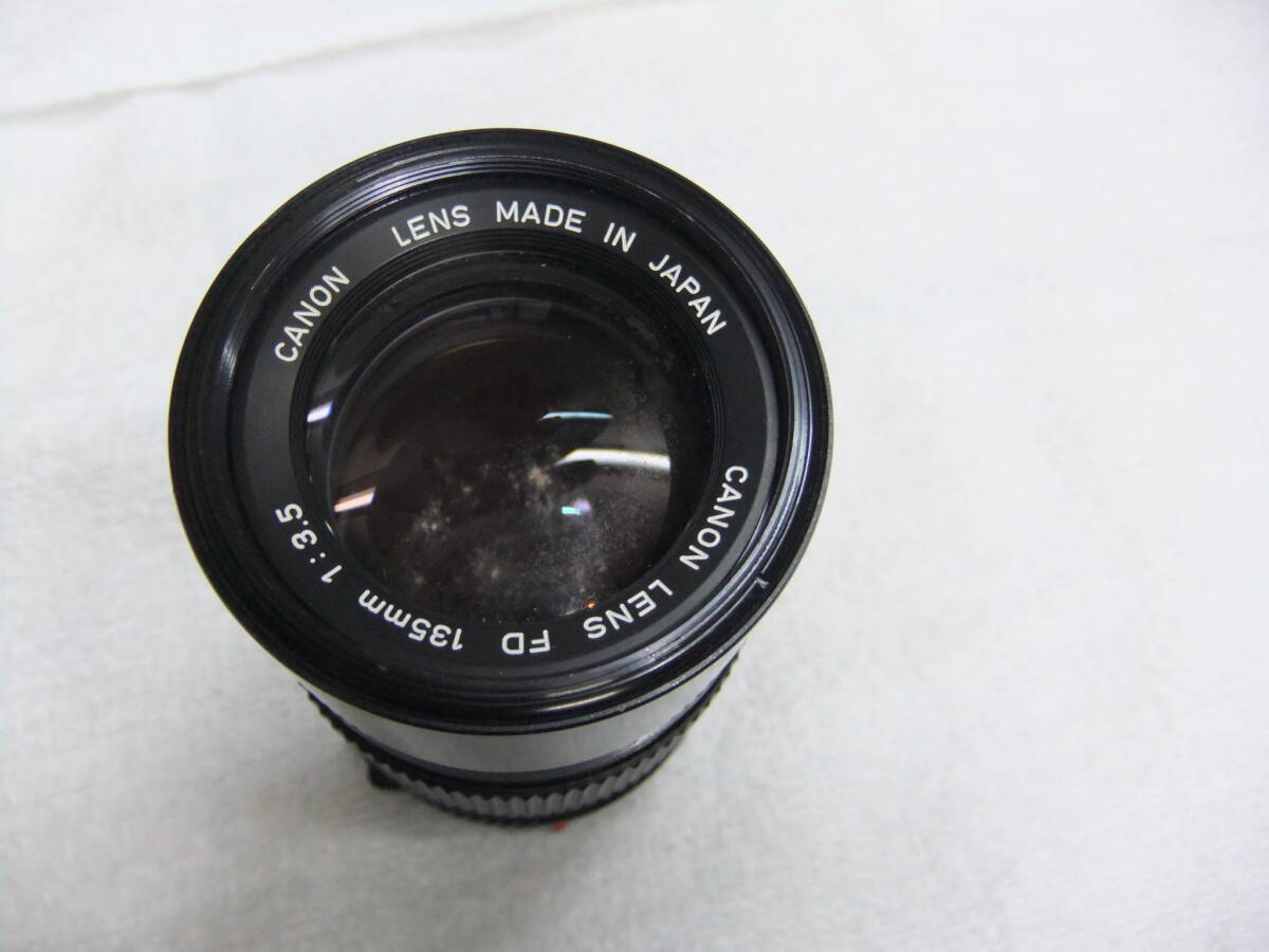 の13H CANON キヤノン NEW FD 135ｍｍ F3.5 レンズ MF わけあり