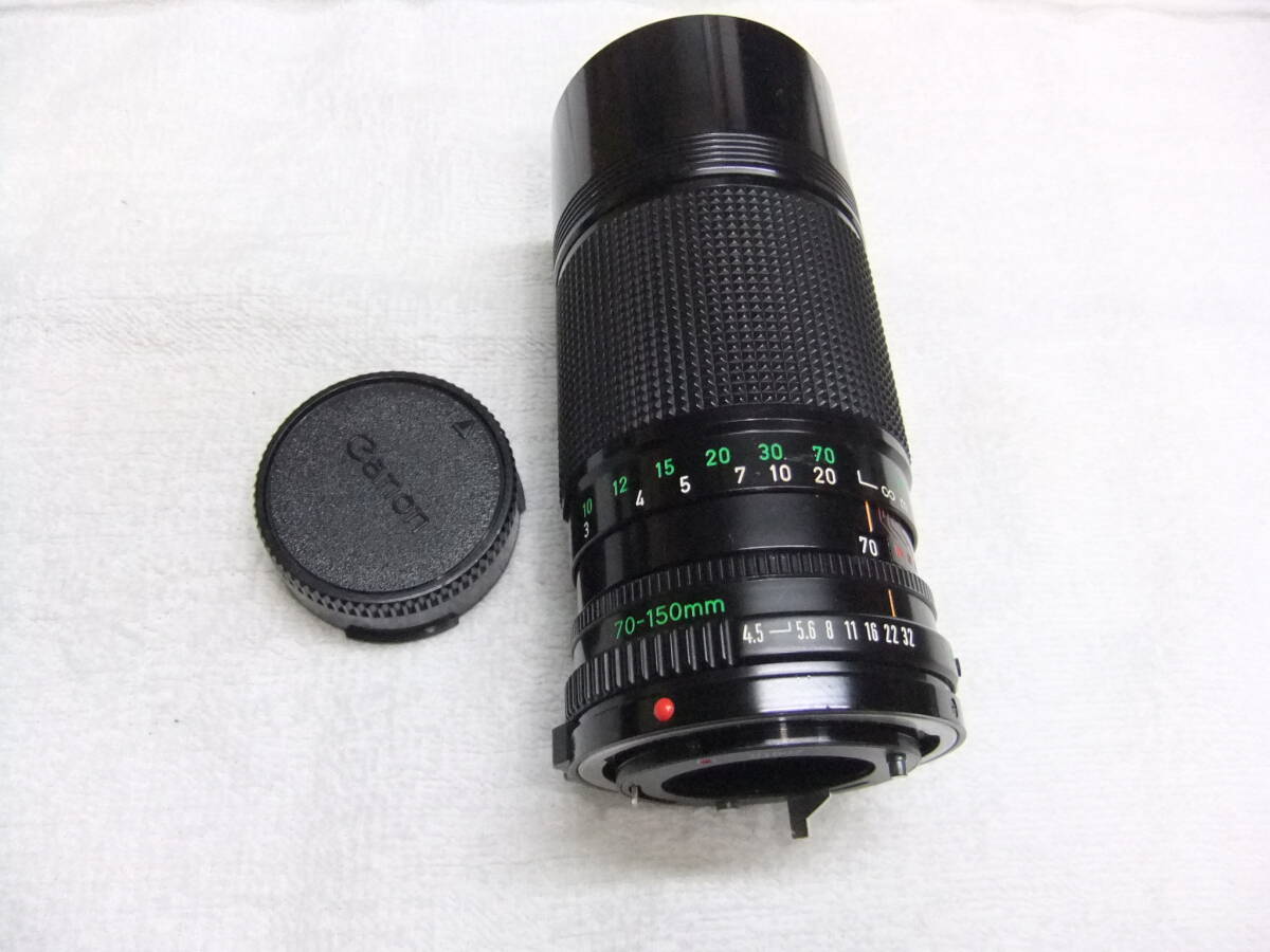 の07B CANON キヤノン NEW FD 70-150ｍｍ F4.5 レンズ MF わけあり