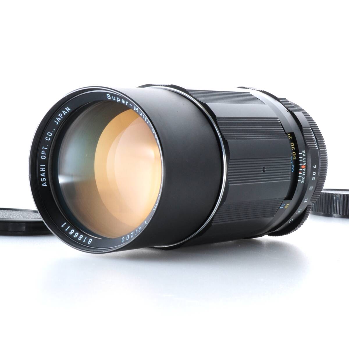 かなりごく僅かな汚れあり分お値引き価格【ペンタックス】Super-Multi-Coated TAKUMAR 200mm F4 望遠単焦点レンズ M42 #S525