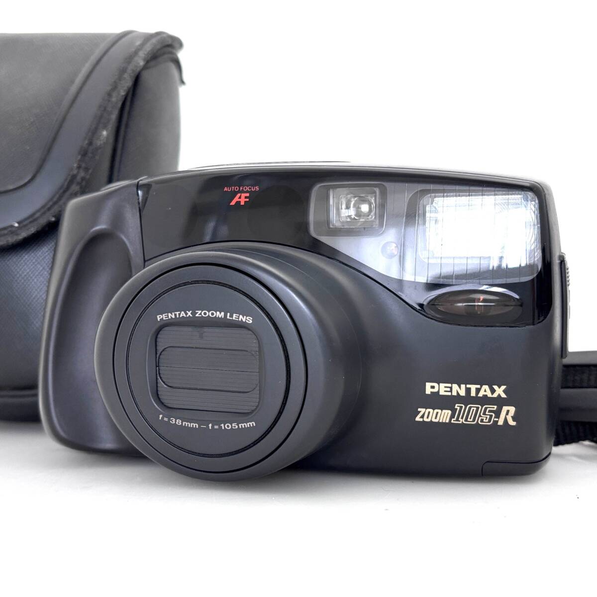 【ペンタックス】PENTAX ZOOM 105-R コンパクトフィルムカメラ ケース付 #S588