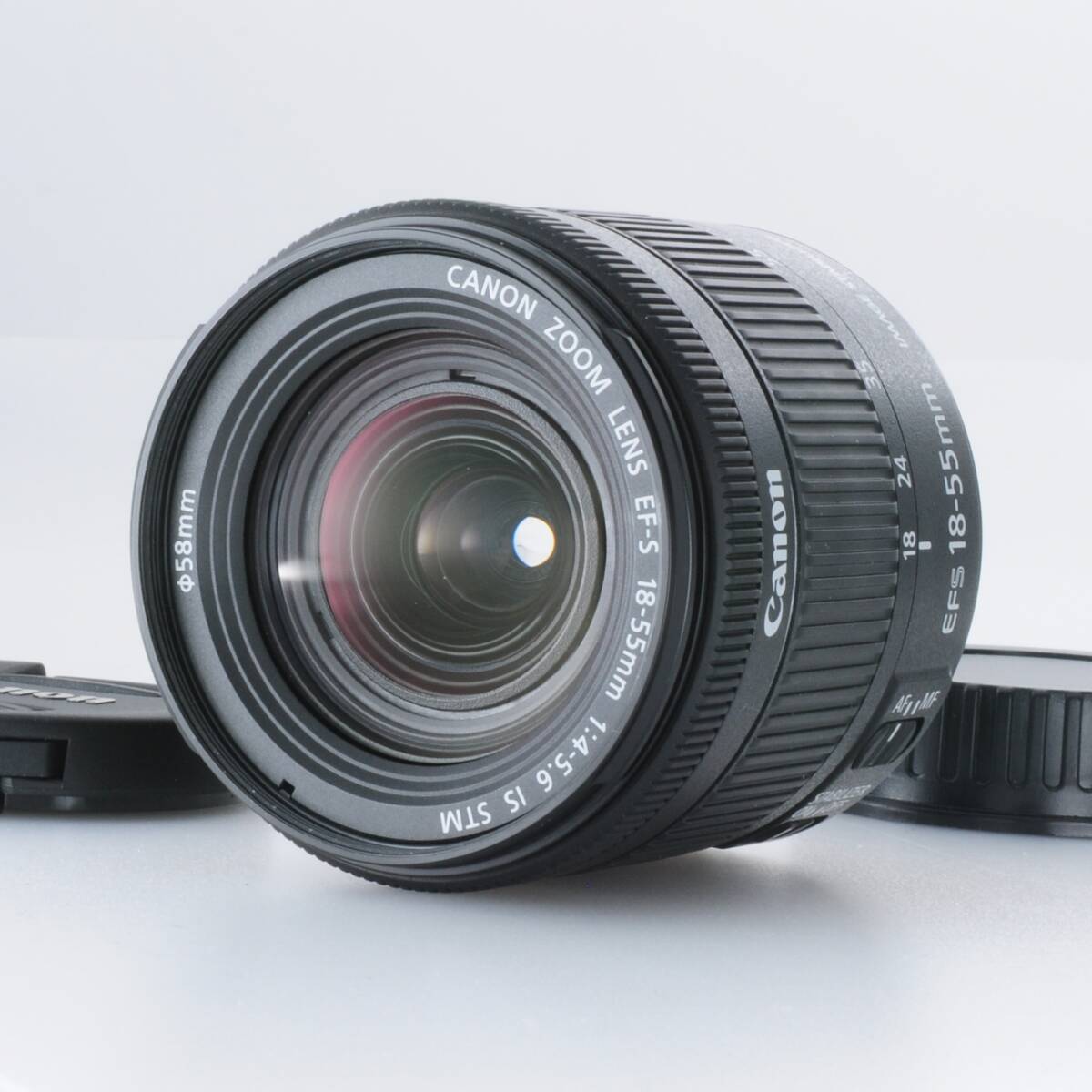 お値引き致します【キヤノン】Canon EF-S 18-55mm F4-5.6 IS STM 標準ズームレンズ #S584B