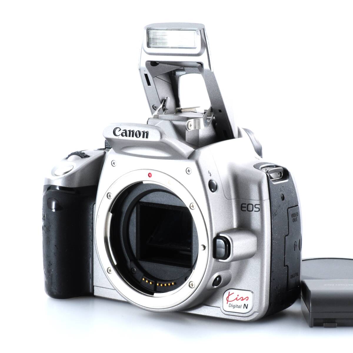 【キヤノン】Canon EOS Kiss Digital N バッテリー付き デジタル一眼 #S387A