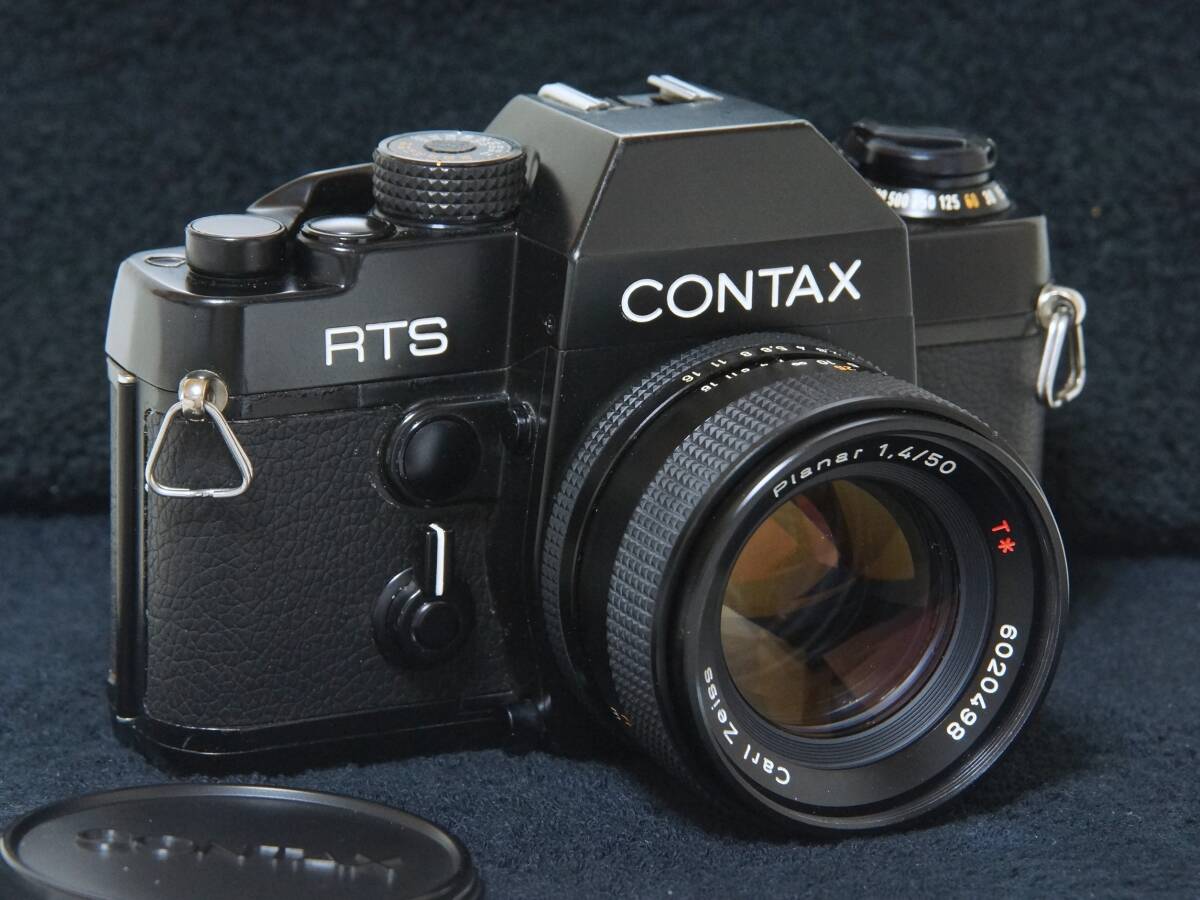 CONTAX RTS（初代）カールツアイス プラナ-50ｍｍＦ1.４ Ｔスター単焦点レンズ付きセット【Operation　Confirmed・動作確認済】