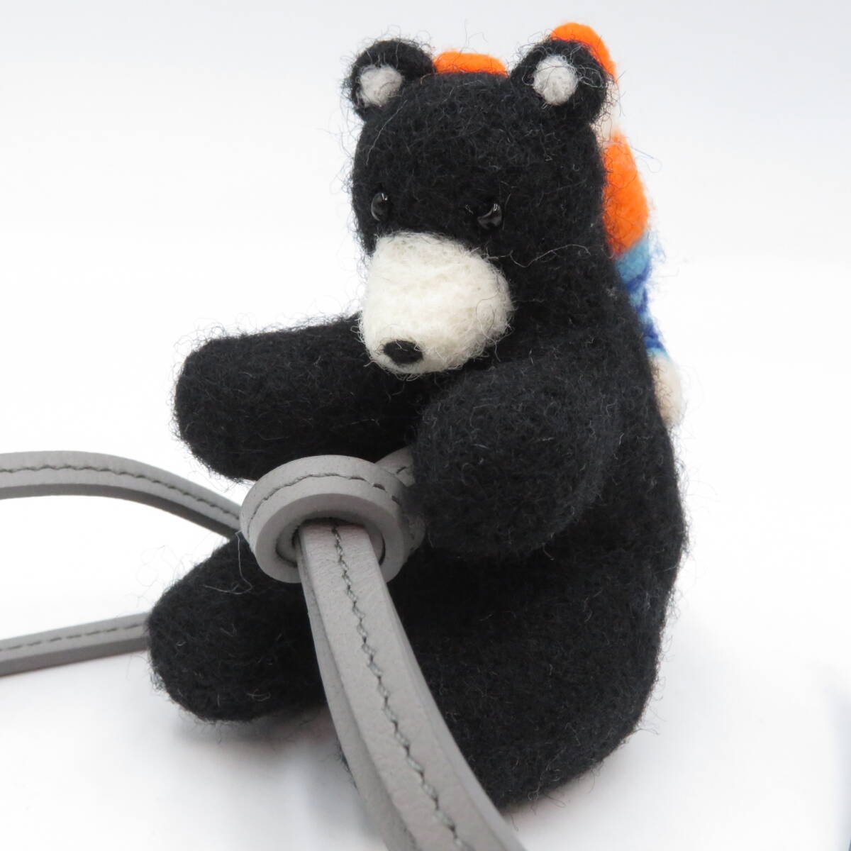 チャーム◆LOEWE ロエベ Suna Fujita スナ・フジタ コラボ BEAR WITH KID CHARM クマと子ども CA36232X06 【日本限定】 中古品●S0217■