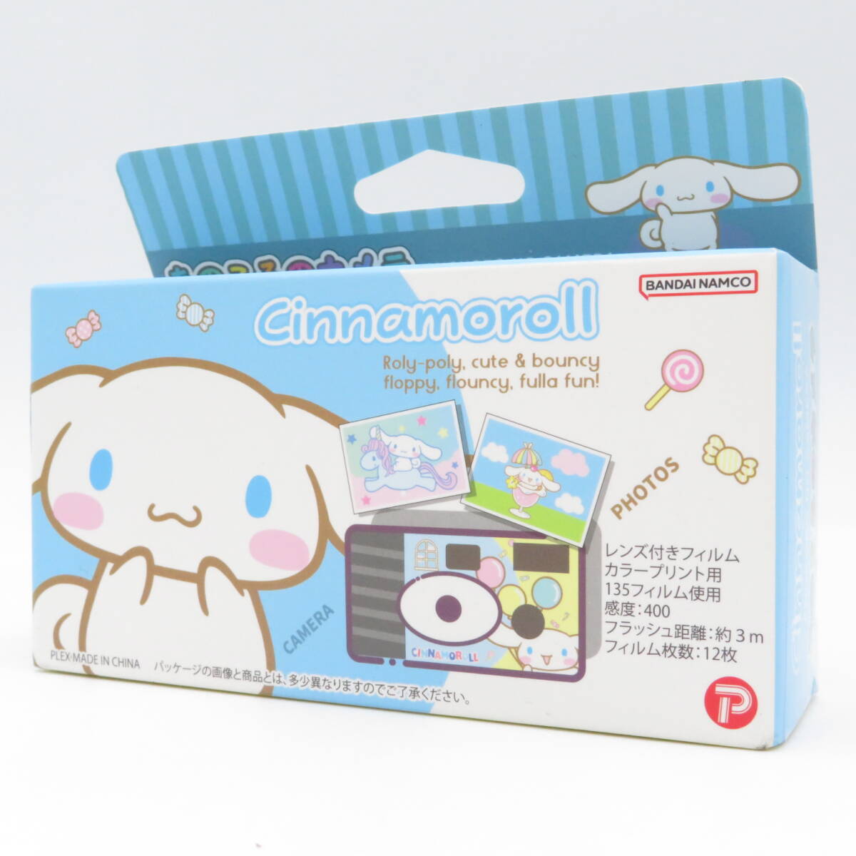 カメラ◆サンリオキャラクターズ あのころのカメラ シナモンロール PSC-0423 インスタントカメラ 有効期限:2027年5月 未使用品●S0532■