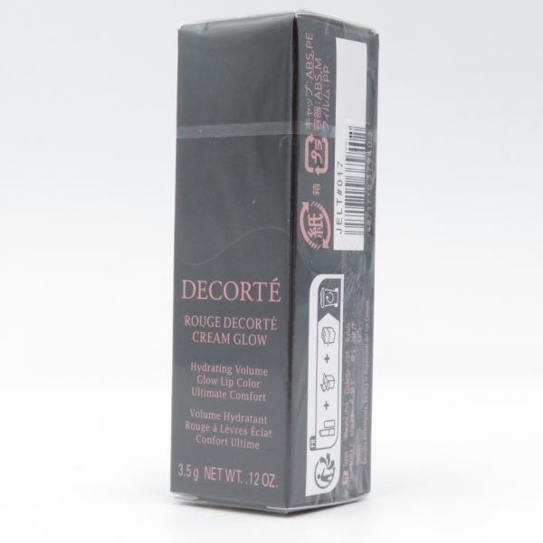 化粧品◆KOSE コーセー DECORTE コスメデコルテ ルージュデコルテ クリームグロウ 17G 〈口紅〉3.5g 未使用品●S0288■